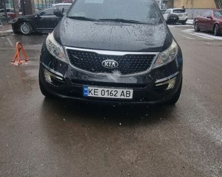 Черный Киа Sportage, объемом двигателя 2 л и пробегом 188 тыс. км за 14000 $, фото 2 на Automoto.ua