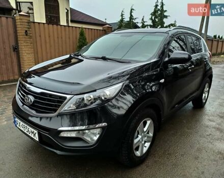 Черный Киа Sportage, объемом двигателя 1.69 л и пробегом 213 тыс. км за 13350 $, фото 2 на Automoto.ua