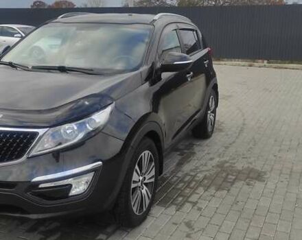 Черный Киа Sportage, объемом двигателя 2 л и пробегом 159 тыс. км за 15600 $, фото 1 на Automoto.ua