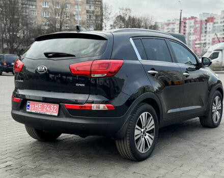 Черный Киа Sportage, объемом двигателя 2 л и пробегом 187 тыс. км за 17499 $, фото 4 на Automoto.ua