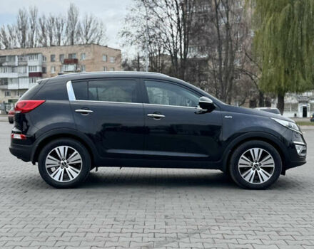 Черный Киа Sportage, объемом двигателя 2 л и пробегом 187 тыс. км за 17499 $, фото 3 на Automoto.ua