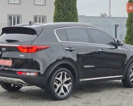 Черный Киа Sportage, объемом двигателя 2 л и пробегом 197 тыс. км за 18400 $, фото 4 на Automoto.ua