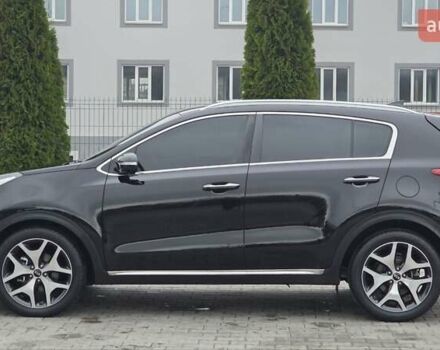 Черный Киа Sportage, объемом двигателя 2 л и пробегом 197 тыс. км за 18400 $, фото 7 на Automoto.ua