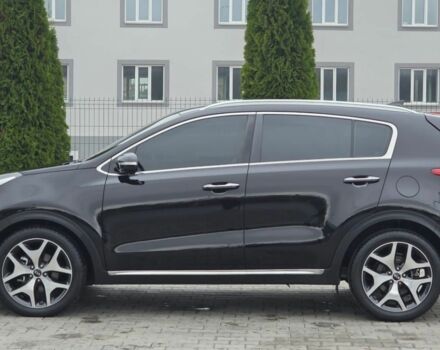 Черный Киа Sportage, объемом двигателя 2 л и пробегом 197 тыс. км за 18400 $, фото 2 на Automoto.ua