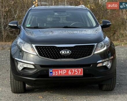 Чорний Кіа Sportage, об'ємом двигуна 2 л та пробігом 147 тис. км за 16900 $, фото 1 на Automoto.ua