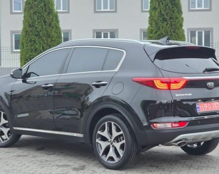 Черный Киа Sportage, объемом двигателя 2 л и пробегом 197 тыс. км за 18400 $, фото 5 на Automoto.ua