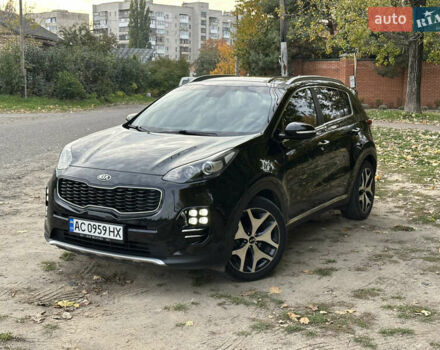 Черный Киа Sportage, объемом двигателя 2 л и пробегом 187 тыс. км за 19900 $, фото 6 на Automoto.ua