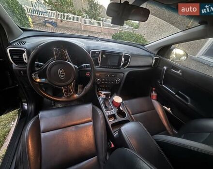 Черный Киа Sportage, объемом двигателя 2 л и пробегом 202 тыс. км за 18500 $, фото 6 на Automoto.ua