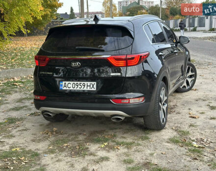 Черный Киа Sportage, объемом двигателя 2 л и пробегом 187 тыс. км за 19900 $, фото 9 на Automoto.ua