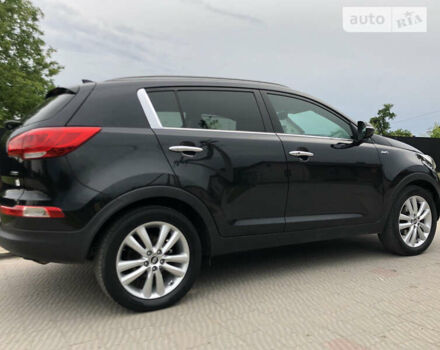 Черный Киа Sportage, объемом двигателя 2 л и пробегом 138 тыс. км за 16500 $, фото 2 на Automoto.ua