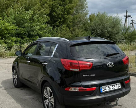 Черный Киа Sportage, объемом двигателя 2 л и пробегом 137 тыс. км за 15500 $, фото 3 на Automoto.ua
