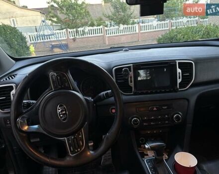 Черный Киа Sportage, объемом двигателя 2 л и пробегом 202 тыс. км за 18500 $, фото 5 на Automoto.ua