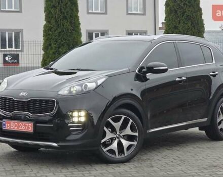 Черный Киа Sportage, объемом двигателя 2 л и пробегом 197 тыс. км за 18400 $, фото 3 на Automoto.ua