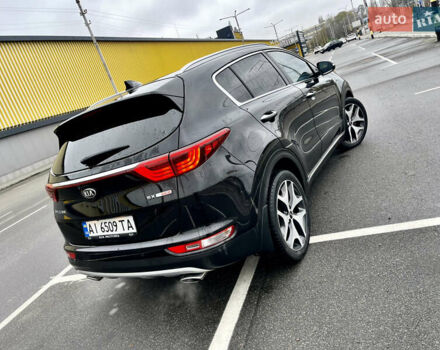 Черный Киа Sportage, объемом двигателя 2 л и пробегом 165 тыс. км за 15500 $, фото 10 на Automoto.ua