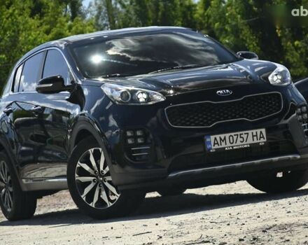 Чорний Кіа Sportage, об'ємом двигуна 1.7 л та пробігом 198 тис. км за 17900 $, фото 1 на Automoto.ua