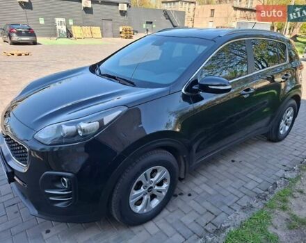 Черный Киа Sportage, объемом двигателя 2 л и пробегом 110 тыс. км за 17800 $, фото 1 на Automoto.ua