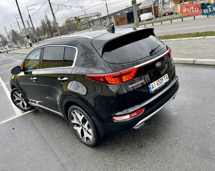 Черный Киа Sportage, объемом двигателя 2 л и пробегом 165 тыс. км за 15500 $, фото 9 на Automoto.ua