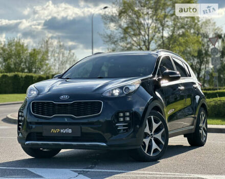 Черный Киа Sportage, объемом двигателя 2 л и пробегом 96 тыс. км за 18500 $, фото 1 на Automoto.ua