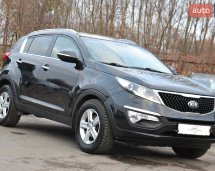 Черный Киа Sportage, объемом двигателя 1.7 л и пробегом 162 тыс. км за 14800 $, фото 3 на Automoto.ua