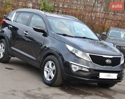 Черный Киа Sportage, объемом двигателя 1.7 л и пробегом 162 тыс. км за 14800 $, фото 2 на Automoto.ua