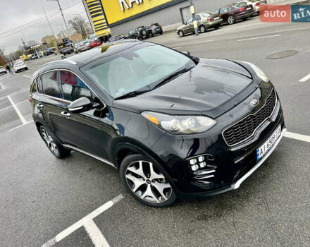 Черный Киа Sportage, объемом двигателя 2 л и пробегом 165 тыс. км за 15500 $, фото 1 на Automoto.ua