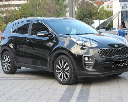 Черный Киа Sportage, объемом двигателя 1.7 л и пробегом 175 тыс. км за 17800 $, фото 3 на Automoto.ua