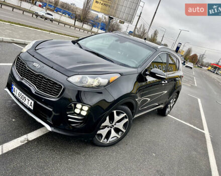 Черный Киа Sportage, объемом двигателя 2 л и пробегом 165 тыс. км за 15500 $, фото 5 на Automoto.ua