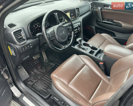 Черный Киа Sportage, объемом двигателя 2 л и пробегом 165 тыс. км за 15500 $, фото 27 на Automoto.ua