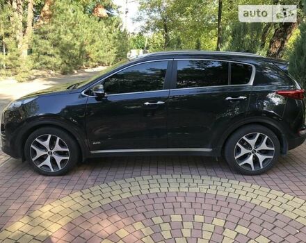 Черный Киа Sportage, объемом двигателя 2 л и пробегом 160 тыс. км за 22604 $, фото 4 на Automoto.ua