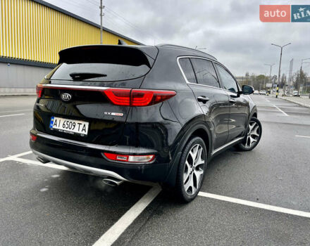 Черный Киа Sportage, объемом двигателя 2 л и пробегом 165 тыс. км за 15500 $, фото 12 на Automoto.ua