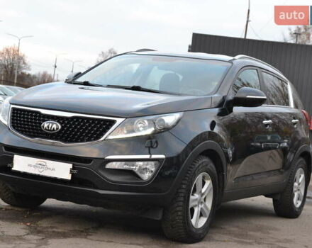 Черный Киа Sportage, объемом двигателя 1.7 л и пробегом 162 тыс. км за 14800 $, фото 1 на Automoto.ua
