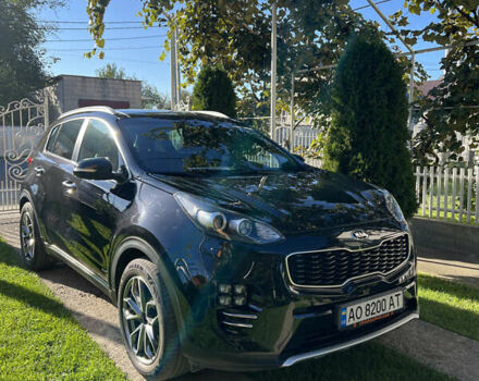Черный Киа Sportage, объемом двигателя 2 л и пробегом 141 тыс. км за 18000 $, фото 1 на Automoto.ua
