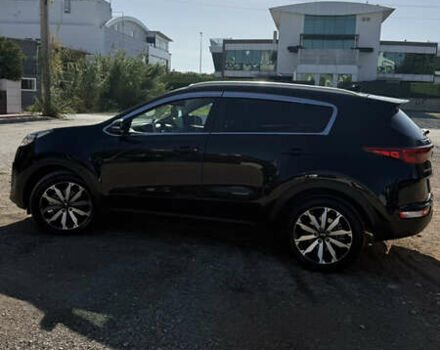 Черный Киа Sportage, объемом двигателя 2 л и пробегом 170 тыс. км за 18500 $, фото 2 на Automoto.ua