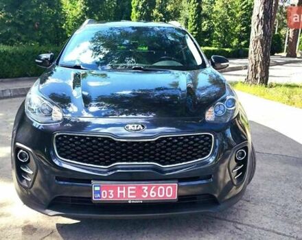 Черный Киа Sportage, объемом двигателя 2 л и пробегом 220 тыс. км за 18300 $, фото 4 на Automoto.ua