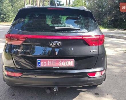 Черный Киа Sportage, объемом двигателя 2 л и пробегом 220 тыс. км за 18300 $, фото 5 на Automoto.ua