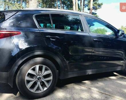 Черный Киа Sportage, объемом двигателя 2 л и пробегом 220 тыс. км за 18300 $, фото 3 на Automoto.ua