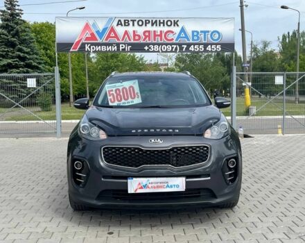 Черный Киа Sportage, объемом двигателя 2 л и пробегом 193 тыс. км за 16500 $, фото 1 на Automoto.ua