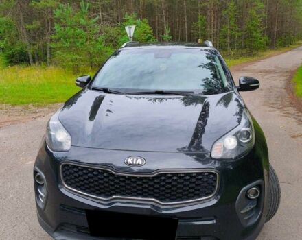 Черный Киа Sportage, объемом двигателя 1.7 л и пробегом 120 тыс. км за 10500 $, фото 1 на Automoto.ua