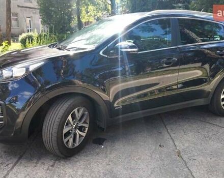 Черный Киа Sportage, объемом двигателя 2 л и пробегом 220 тыс. км за 18300 $, фото 1 на Automoto.ua
