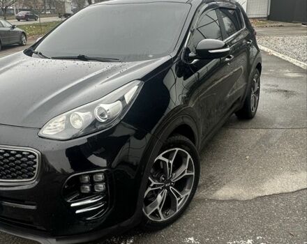 Черный Киа Sportage, объемом двигателя 1.7 л и пробегом 170 тыс. км за 16500 $, фото 2 на Automoto.ua