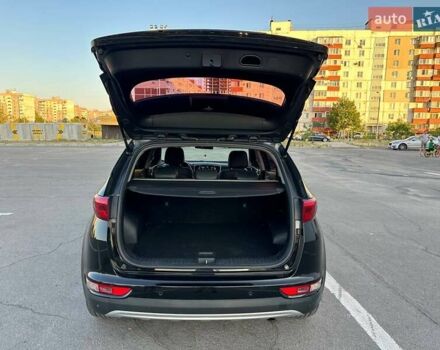 Черный Киа Sportage, объемом двигателя 2 л и пробегом 194 тыс. км за 17800 $, фото 14 на Automoto.ua