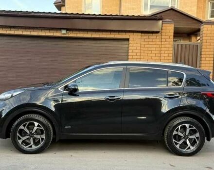 Черный Киа Sportage, объемом двигателя 2 л и пробегом 72 тыс. км за 11500 $, фото 8 на Automoto.ua