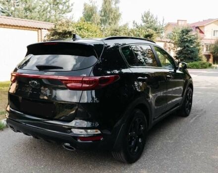 Черный Киа Sportage, объемом двигателя 2 л и пробегом 70 тыс. км за 15800 $, фото 3 на Automoto.ua