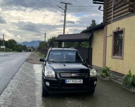 Черный Киа Sportage, объемом двигателя 2 л и пробегом 257 тыс. км за 7900 $, фото 1 на Automoto.ua