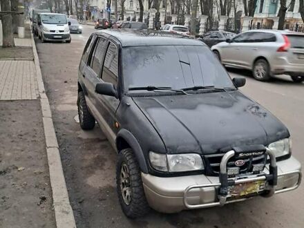 Черный Киа Sportage, объемом двигателя 2 л и пробегом 350 тыс. км за 3000 $, фото 1 на Automoto.ua