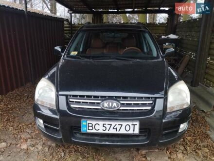 Черный Киа Sportage, объемом двигателя 1.99 л и пробегом 200 тыс. км за 6500 $, фото 1 на Automoto.ua