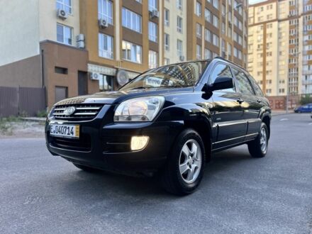 Чорний Кіа Sportage, об'ємом двигуна 2 л та пробігом 204 тис. км за 4600 $, фото 1 на Automoto.ua