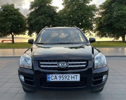 Черный Киа Sportage, объемом двигателя 2 л и пробегом 234 тыс. км за 7800 $, фото 1 на Automoto.ua