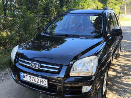 Черный Киа Sportage, объемом двигателя 1.99 л и пробегом 207 тыс. км за 7450 $, фото 1 на Automoto.ua