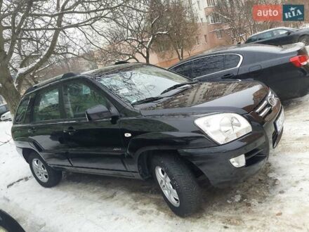 Чорний Кіа Sportage, об'ємом двигуна 1.98 л та пробігом 129 тис. км за 8300 $, фото 1 на Automoto.ua